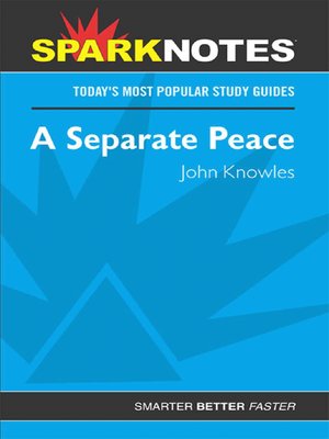cover image of A Separate Peace (SparkNotes)